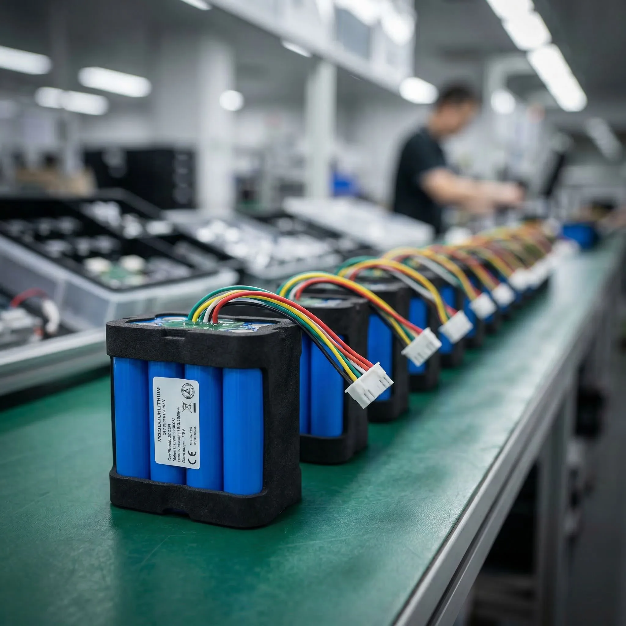 Custom battery pack product photo